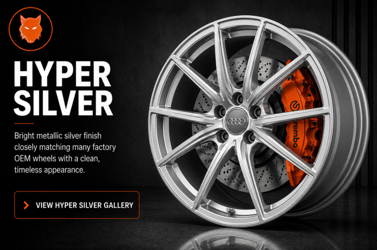 Hyper Silver alloy wheel finish