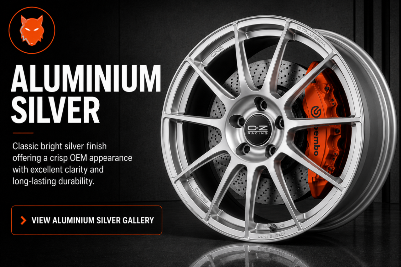 Aluminium Silver alloy wheel finish
